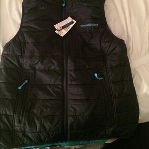 Vineyard Vines Vest NWOT - women's small navy